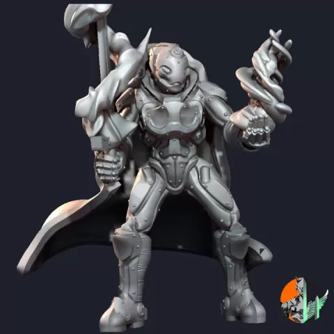 Warforged Hex Blade by Triple Spire Workshop