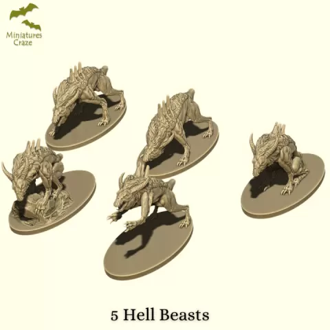 Hell Beasts by MiniaturesCraze