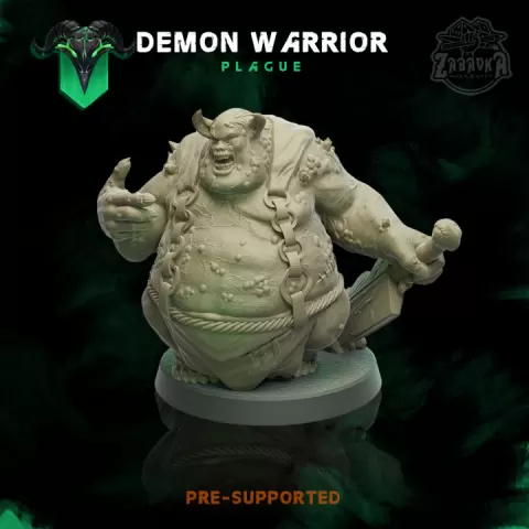 Demon warrior by Zabavka Workshop