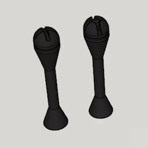 Cold Steel Big Boa Blow Gun 3D Printable Enhanced Stun Dart & Cracker Dart by Shion_Shidou