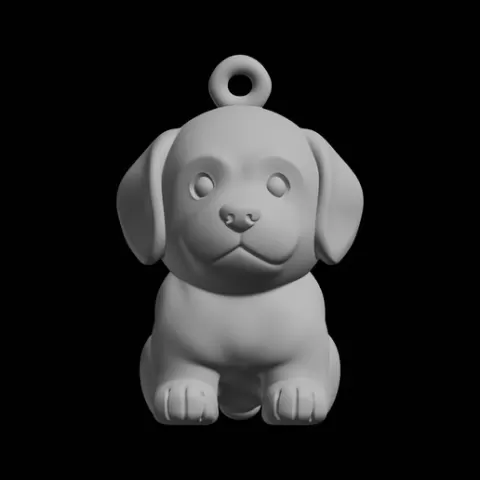 Cute Puppy Pendant