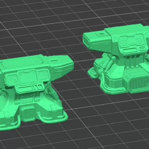 Ancestral Forge Terminal (Industrial Anvil Console and hammers)(Space Dwarf Terrain) kin kinn votan votann 40000 update