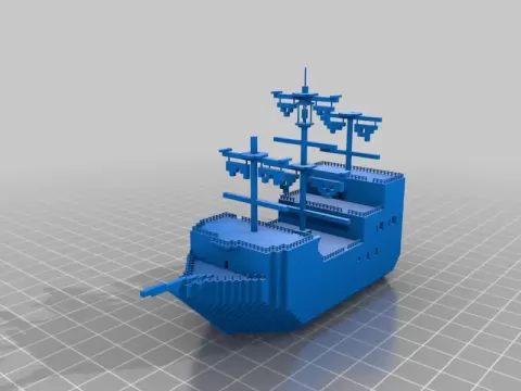 Minecraft Ship - Tiger1ar