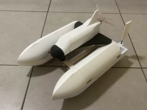 Space Shuttle RC Boat