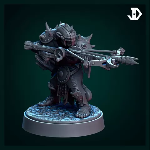 Human Skewer Maker C by JD miniatures