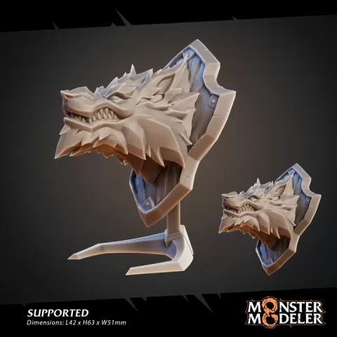 Scimitar trophy by Monster Modeler