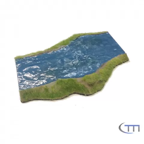 Straight 1 modular river by Jörg Cappel