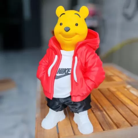 Winnie the Pooh urban vibes Fan art (no ams-multiparts/3mf)