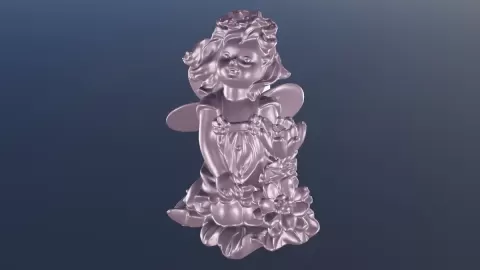 Angel kid