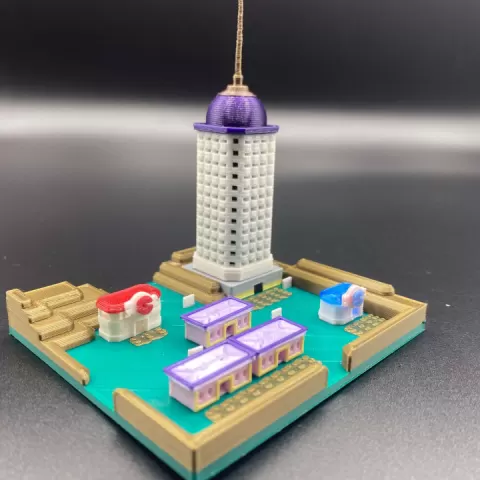 Lavender Town - Pokémon by MiniWorld3D