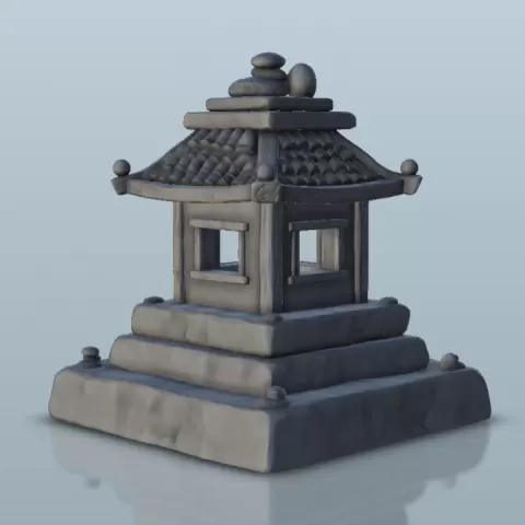 Oriental astar 8 - Age of Sigmar Bolt Action Flames of War scenery terrain wargame Modern by Hartolia Miniatures