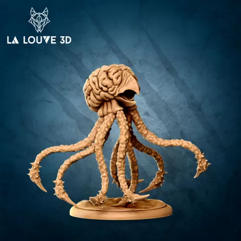 Sprawling brain by La Louve 3D