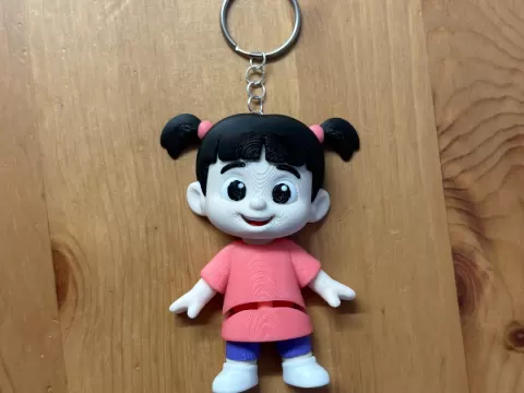 Flexi Boo Keyring