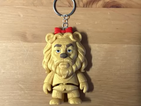 Flexi Lion Keyring
