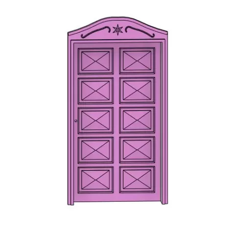 door with frame