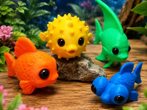 Adorable Fish Friends