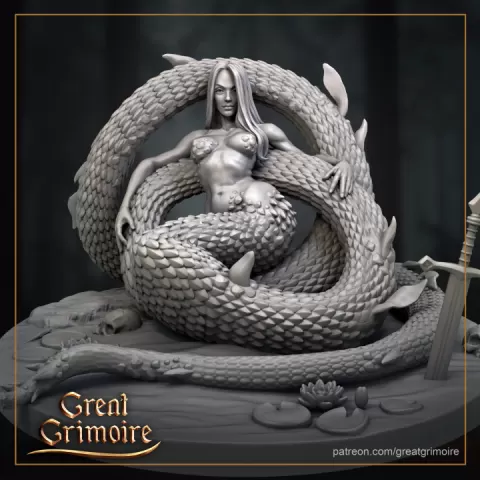 Lady Serpent by Great Grimoire