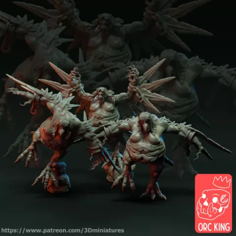 Harpies by Orc King Studio