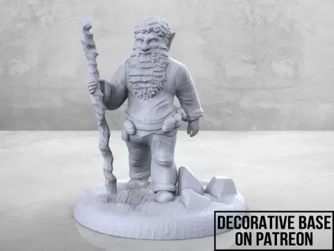 Forest Gnome - Tabletop Miniature - M3DM