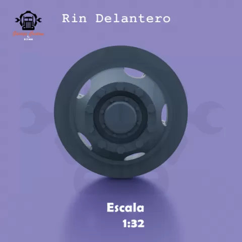 KIT!!Rin Delantero y Trasero Clásico DINA (5 Hoyos) - Escala 1:32