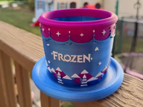 Disney - Frozen Planter - 4 inch - 4-color AMS