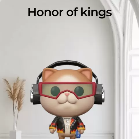 Safroot - Honor of Kings | Custom Funko Pop 3D Model MOBA Game Collectible