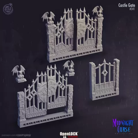 Castle Gate (Pre-Supported) by Cast n Play
