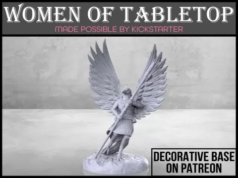 Eaglefolk Monk - Tabletop Miniature - M3DM