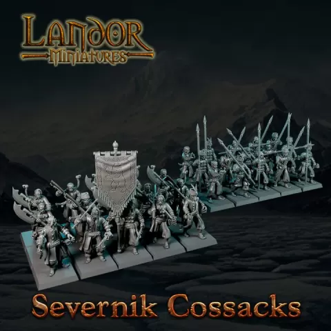 Secvernik Cossacks by Landor Miniatures