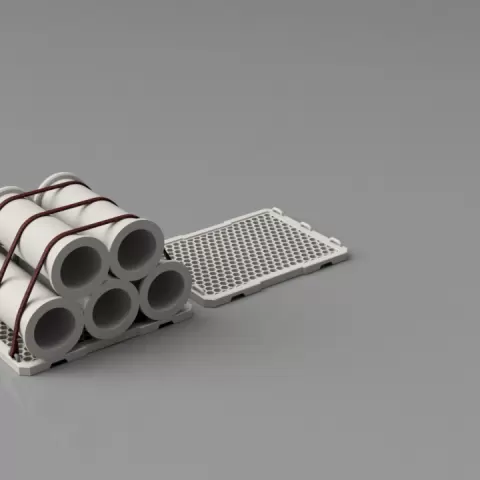 Modular System - Pipe Stack by Fr3D @ The3DPrinting