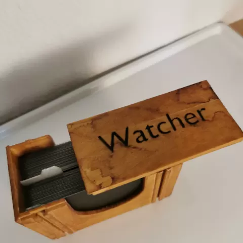 Kingdom Death: Watcher Card Box by Samwise
