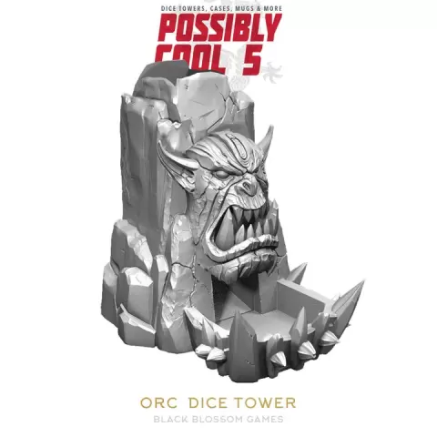 T5T06 Orc War Dice Tower:: Cool Dice Towers 5 :: Black Blossom Games by Black Blossom Games