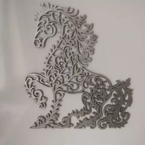 Frost Horse Magnet STL | Frost Horse Magnet | New Year 3D Print