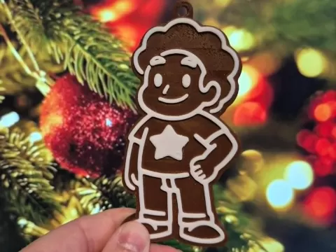 Steven Universe Gingerbread Ornament