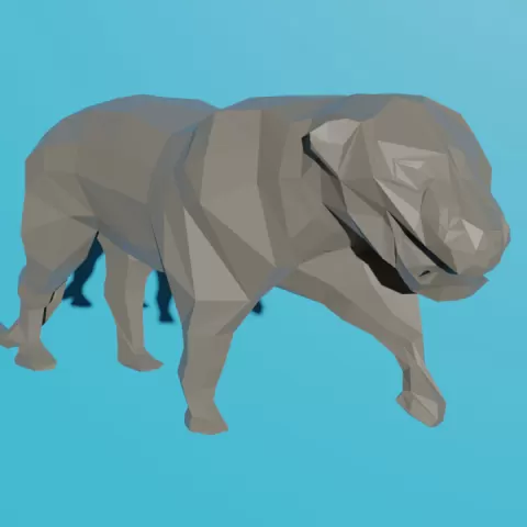 Low poly panther by Tomás Ribeiro