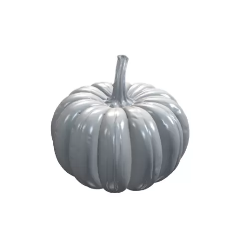 Classic Ribbed Pumpkin STL 3D CNC Model