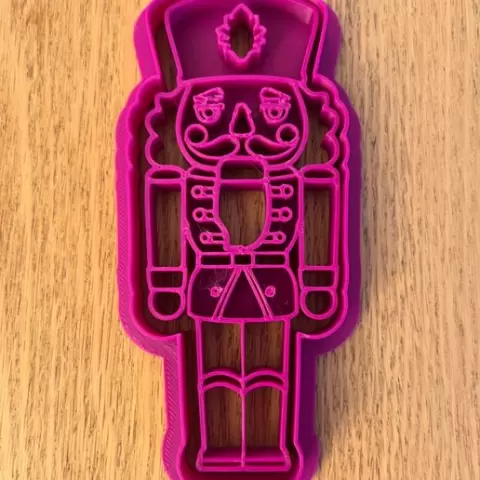Nutcracker Cookie Cutter and Cookie Marker