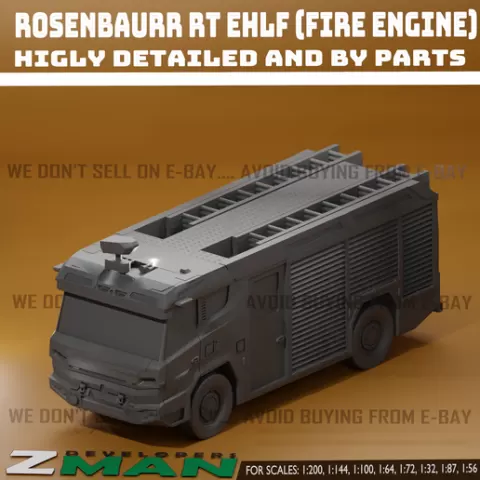 Rosenbauer RT eHLF (Fire engine)