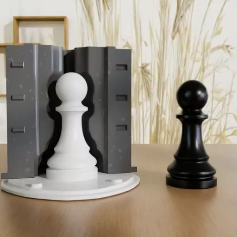 Chess Pawn Silicone Mold System