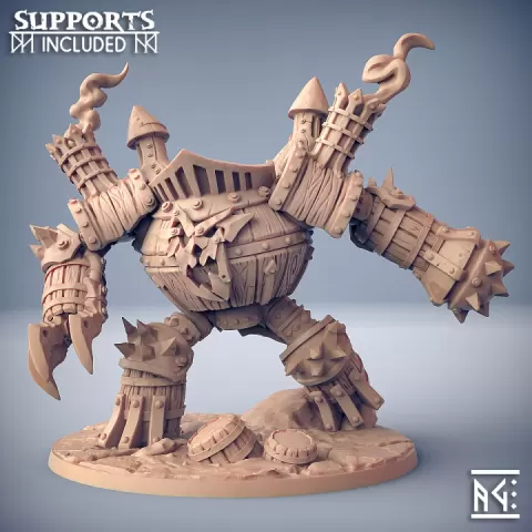Sparksoot Scrap Golem by Artisan Guild
