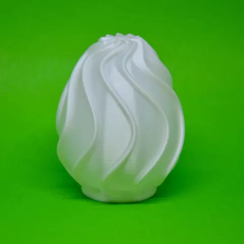 Easter egg - Wavy pattern by 3DPRintech