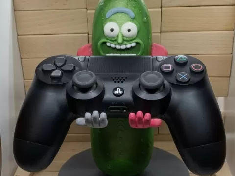 CONTROLLER HOLDER / RICK PS4 - Aslan3D