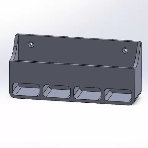Cable sorter for 4 longer cables with compartment