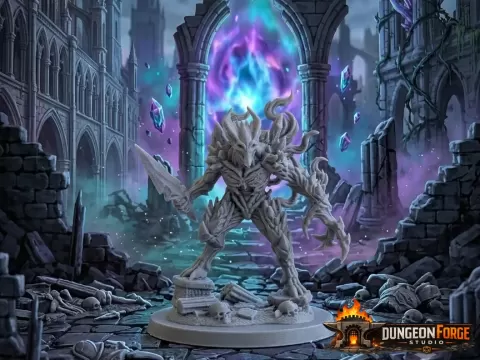 Shardborn Executioner - dnd dark fantasy creature