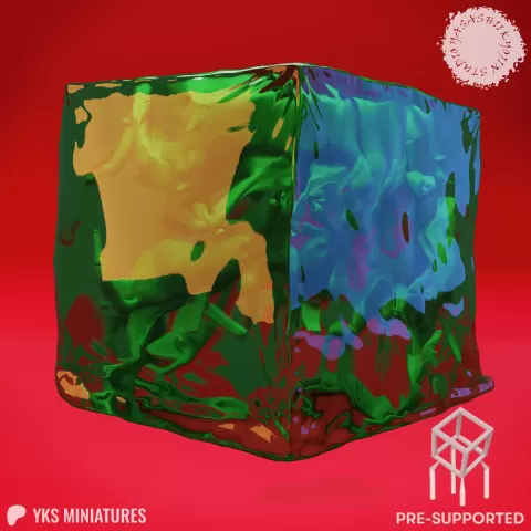 Gelatinous Cube - Tabletop Miniature (Pre-Supported)