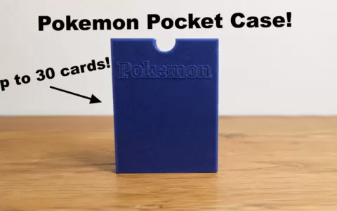 Pocket Pokemon case - keep your cards nice while in your pocket!
