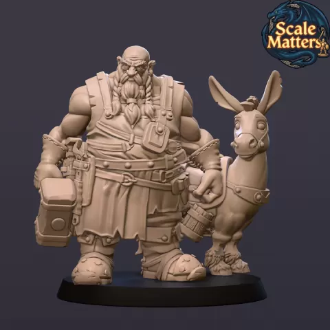 Duval the Blacksmith by ScaleMatters