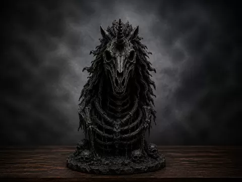 Dark Unicorn Headphone Stand