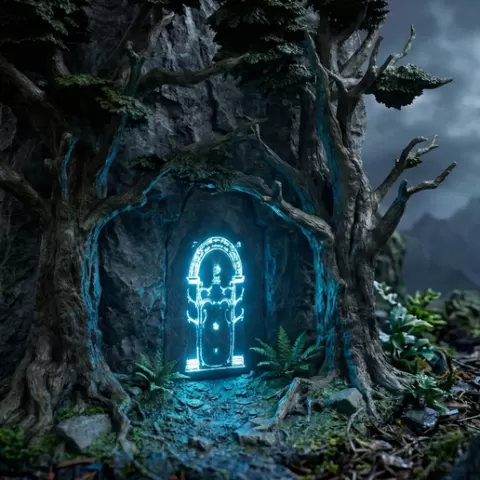 Doors of Durin Wall Art | Moria Gate | Lord of the Rings (LOTR)