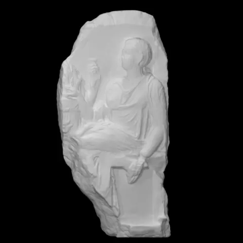 Funerary stele by Scan The World